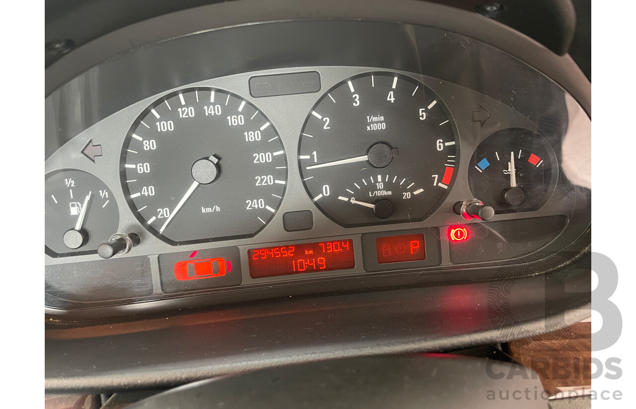 11/03 Bmw 3 18i RWD E46 4D Sedan Blue 2.0L