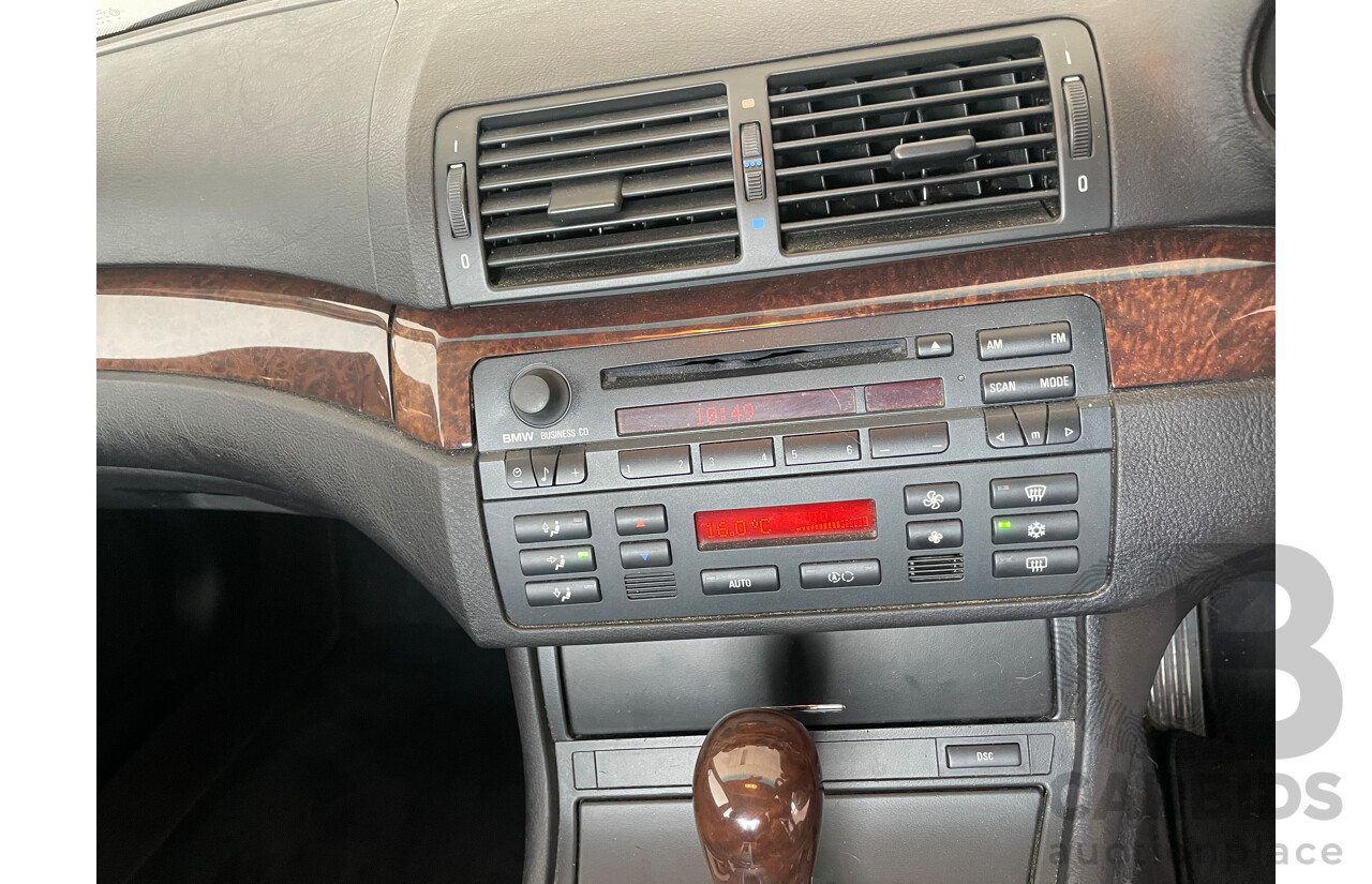 11/03 Bmw 3 18i RWD E46 4D Sedan Blue 2.0L