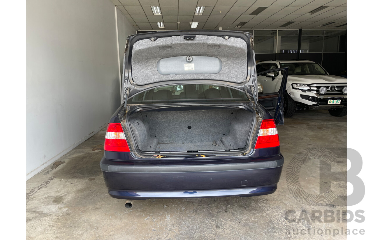 11/03 Bmw 3 18i RWD E46 4D Sedan Blue 2.0L