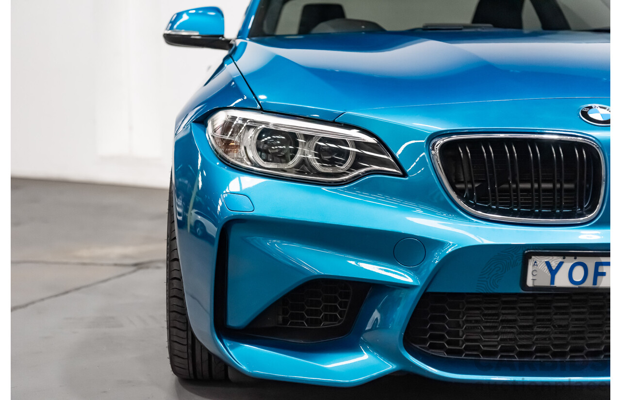 09/16 BMW M2 RWD F87 2D Coupe Long Beach Blue Turbo 3.0L