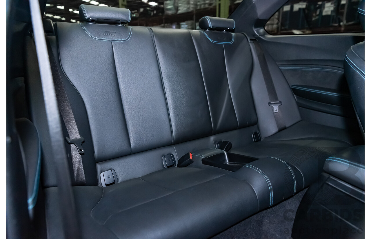 09/16 BMW M2 RWD F87 2D Coupe Long Beach Blue Turbo 3.0L