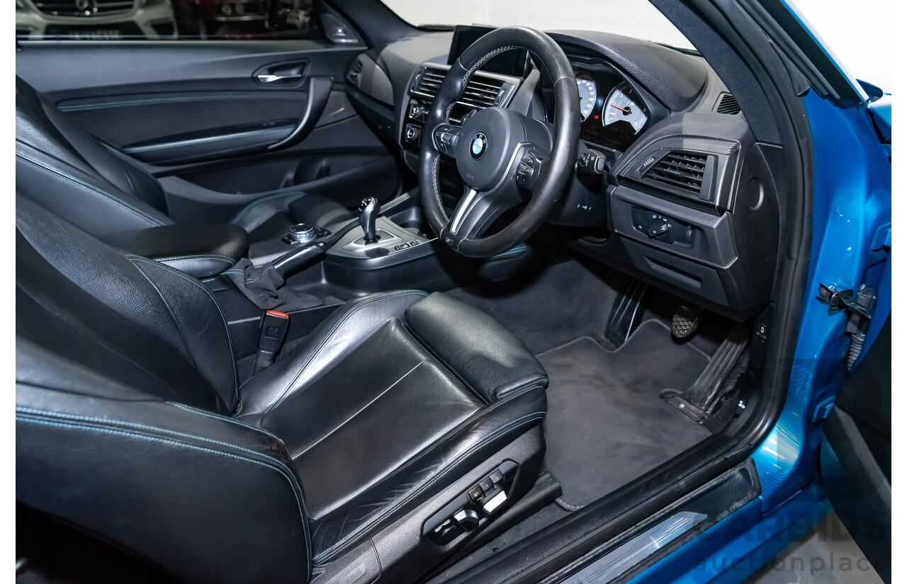 09/16 BMW M2 RWD F87 2D Coupe Long Beach Blue Turbo 3.0L