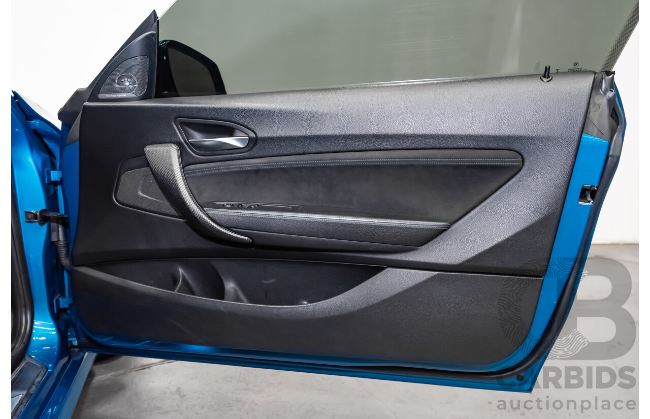 09/16 BMW M2 RWD F87 2D Coupe Long Beach Blue Turbo 3.0L