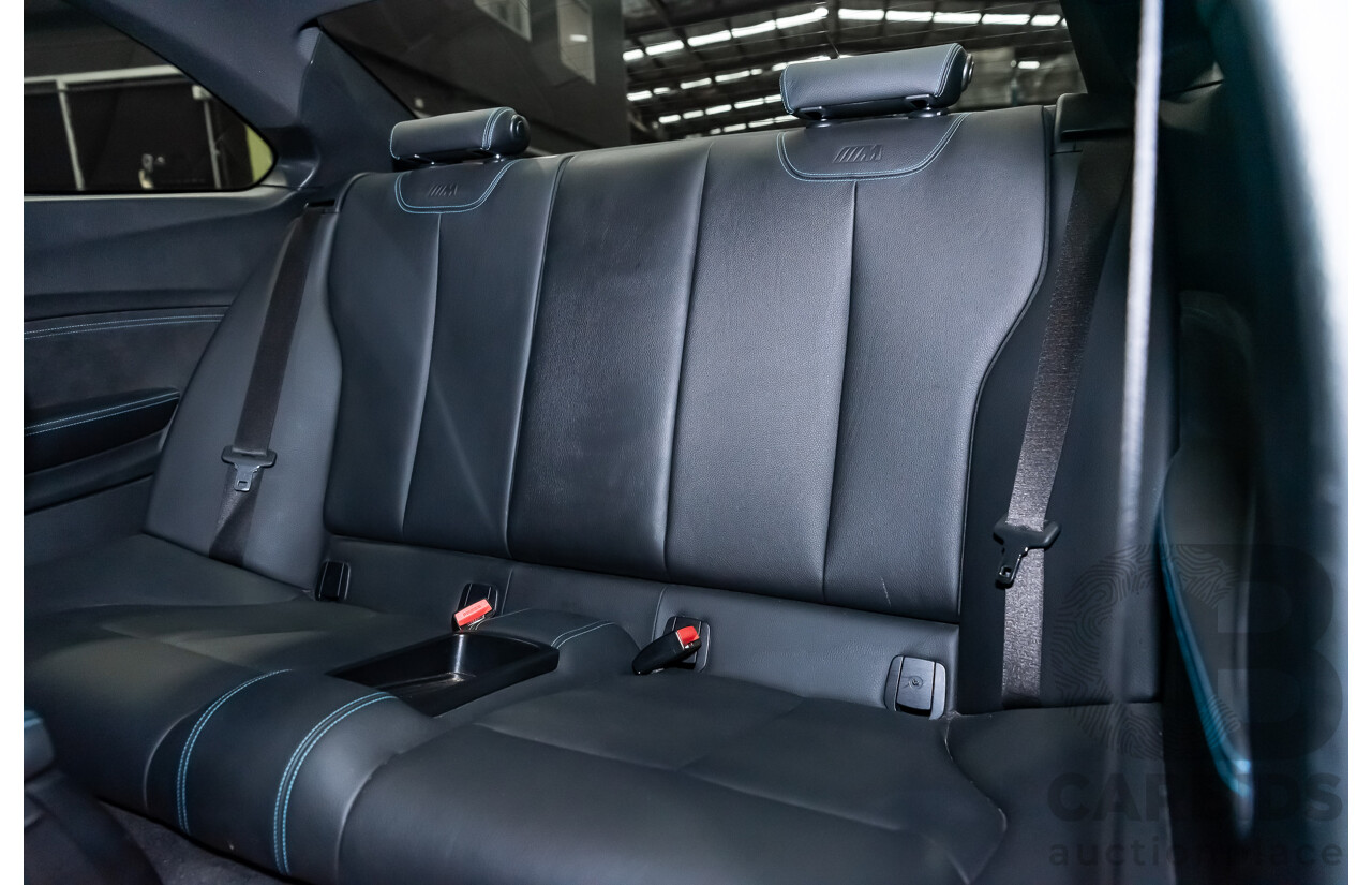 09/16 BMW M2 RWD F87 2D Coupe Long Beach Blue Turbo 3.0L