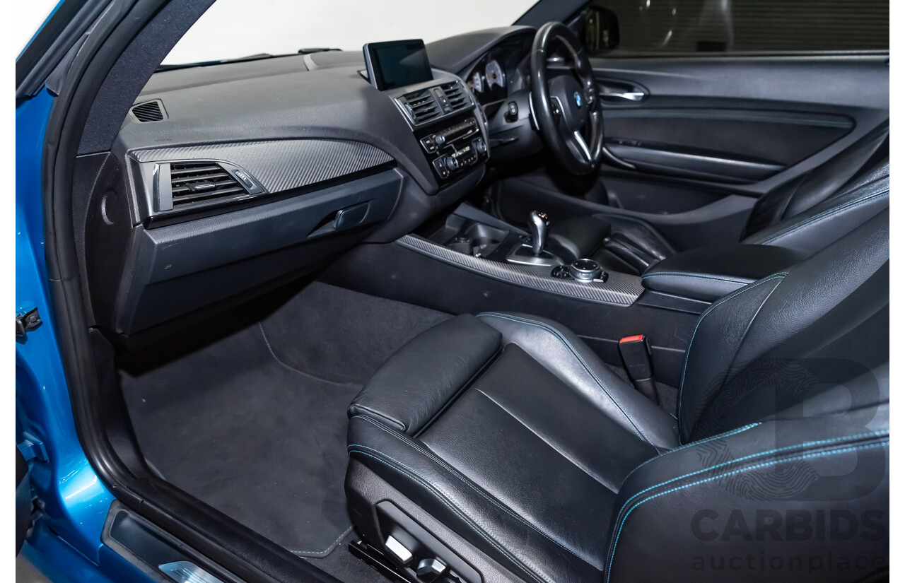 09/16 BMW M2 RWD F87 2D Coupe Long Beach Blue Turbo 3.0L