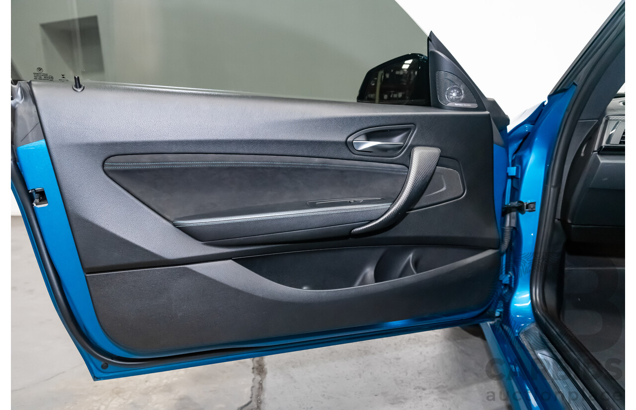 09/16 BMW M2 RWD F87 2D Coupe Long Beach Blue Turbo 3.0L