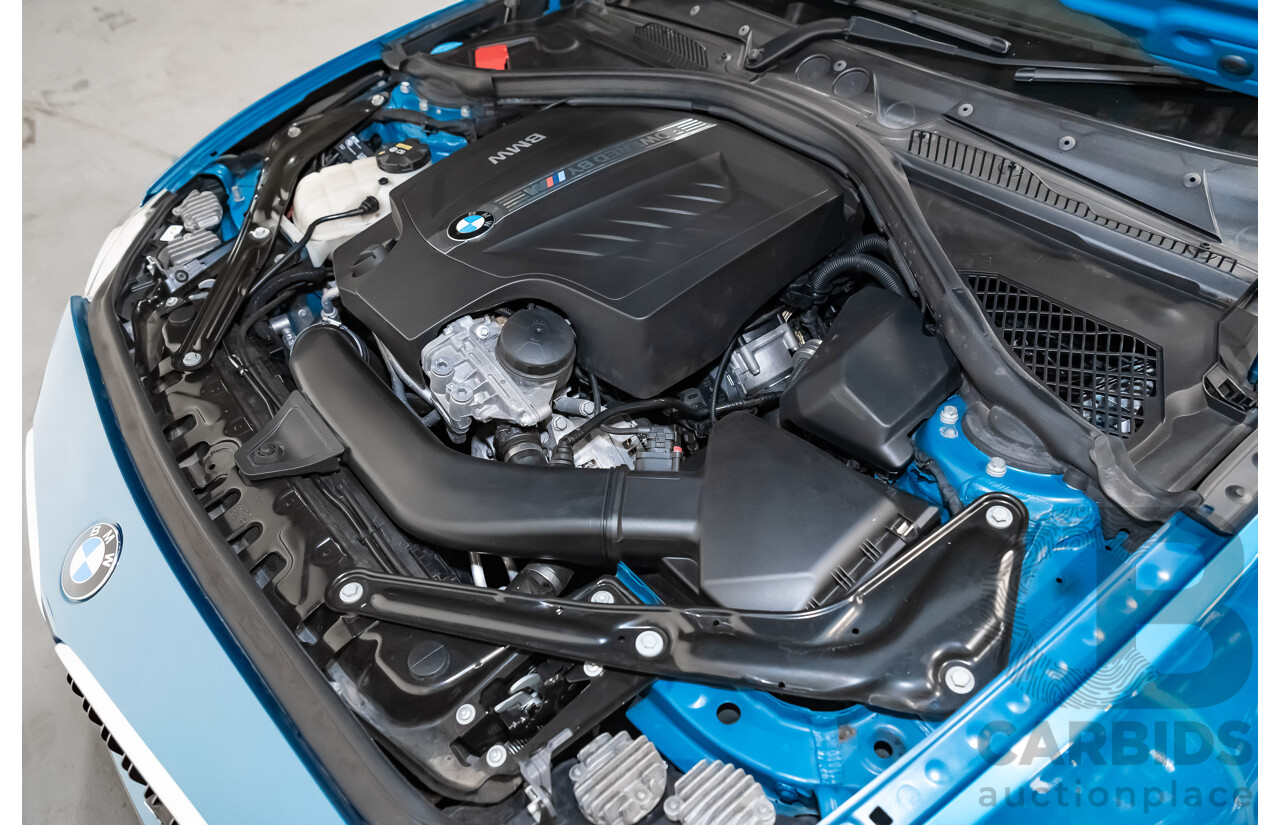 09/16 BMW M2 RWD F87 2D Coupe Long Beach Blue Turbo 3.0L
