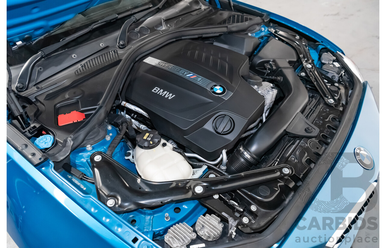09/16 BMW M2 RWD F87 2D Coupe Long Beach Blue Turbo 3.0L