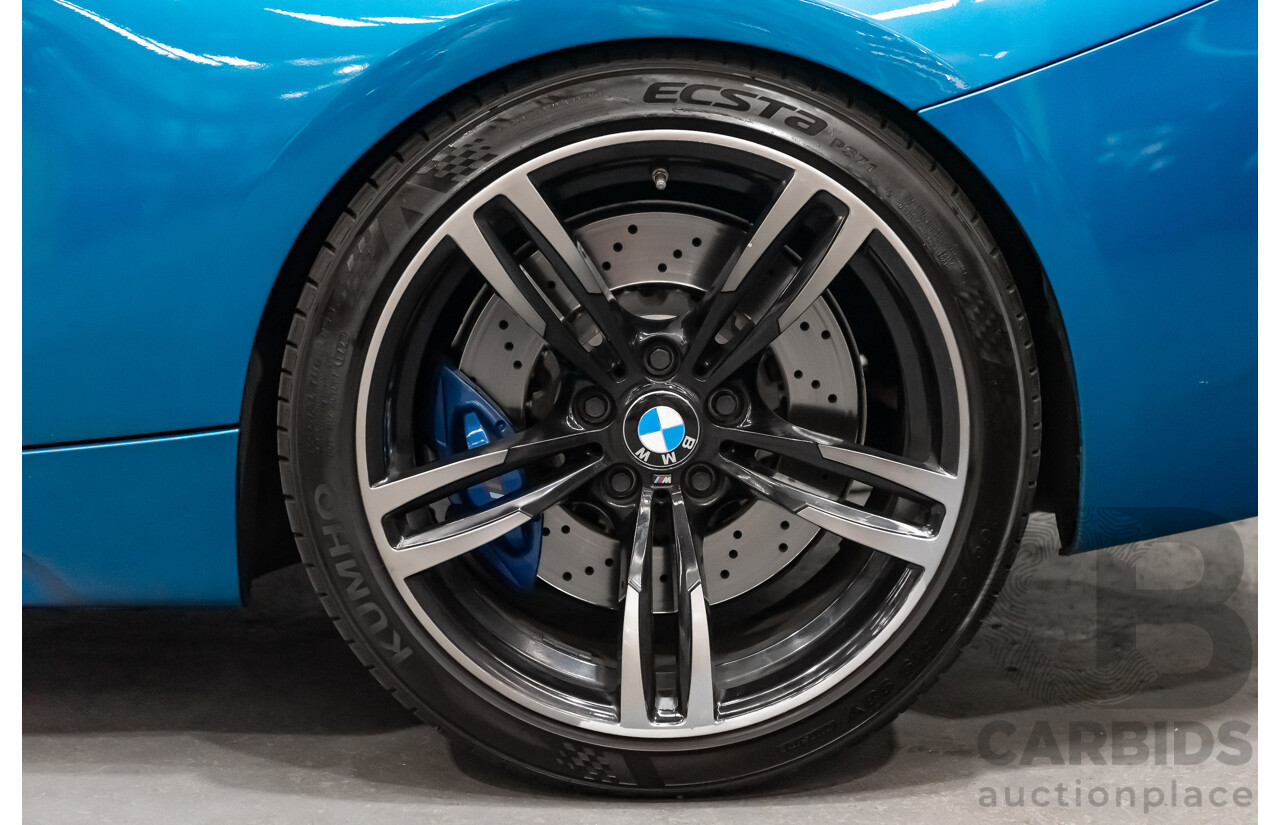09/16 BMW M2 RWD F87 2D Coupe Long Beach Blue Turbo 3.0L