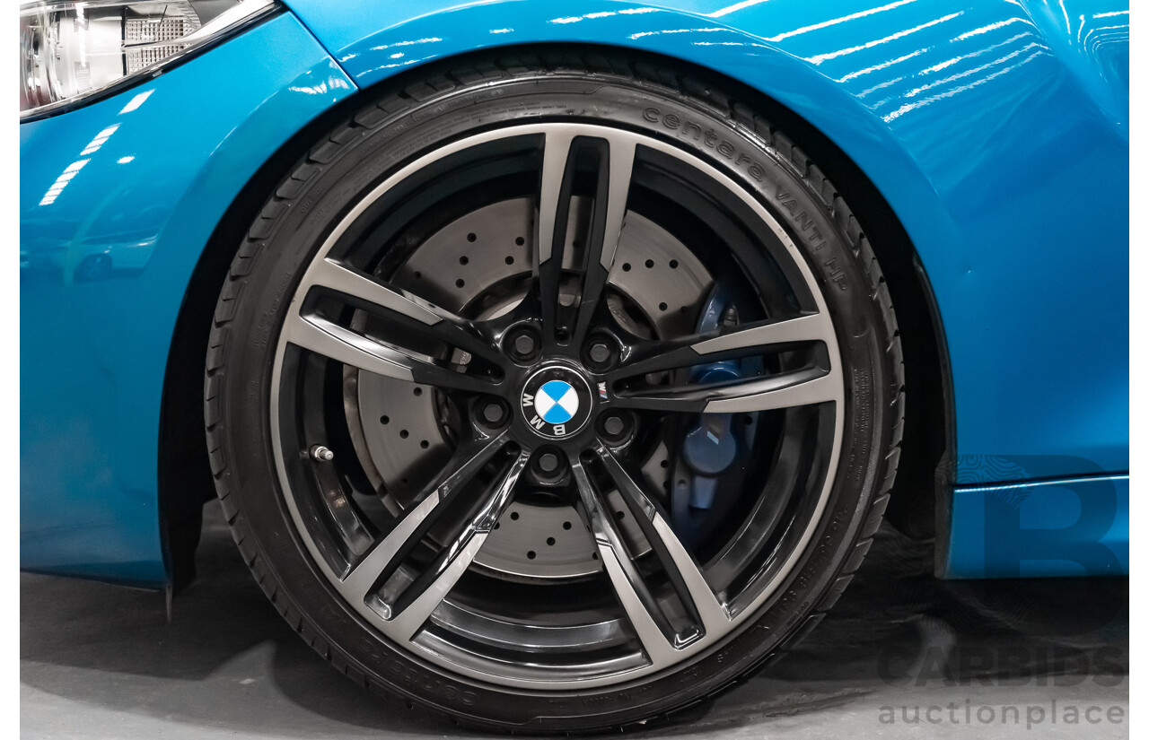 09/16 BMW M2 RWD F87 2D Coupe Long Beach Blue Turbo 3.0L