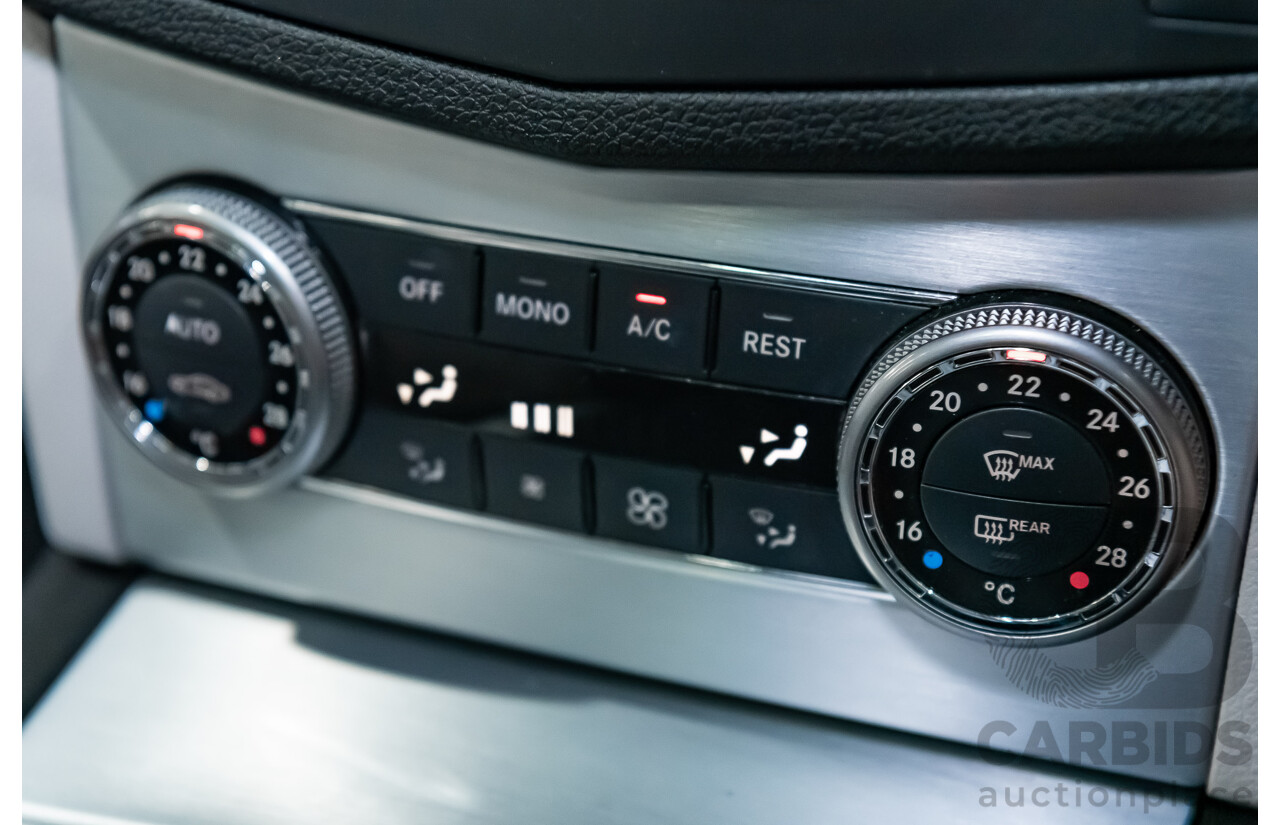 9/2008 Mercedes Benz C63 AMG W204 4d Sedan Palladium Silver Metallic V8 6.3L