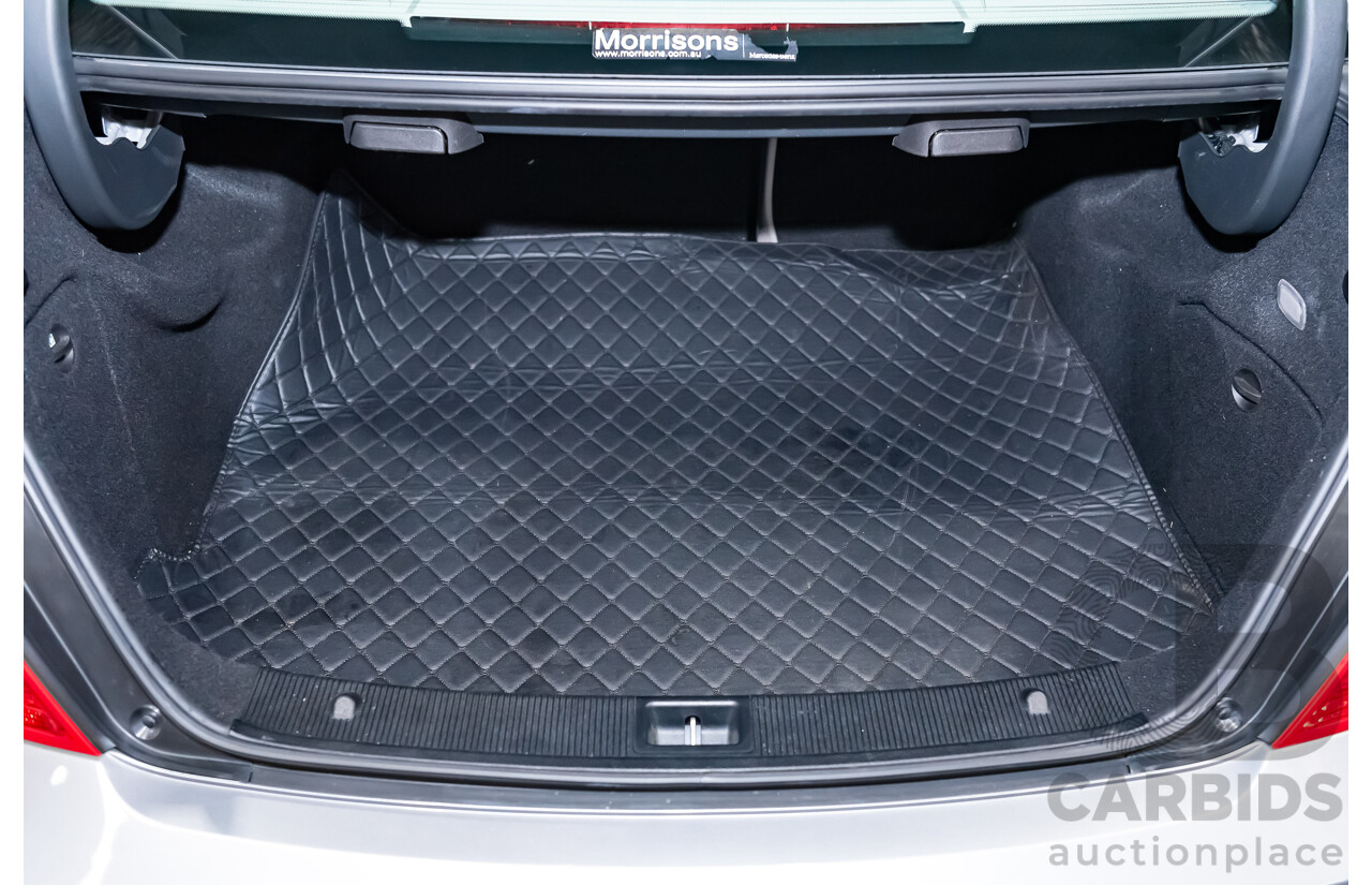 9/2008 Mercedes Benz C63 AMG W204 4d Sedan Palladium Silver Metallic V8 6.3L