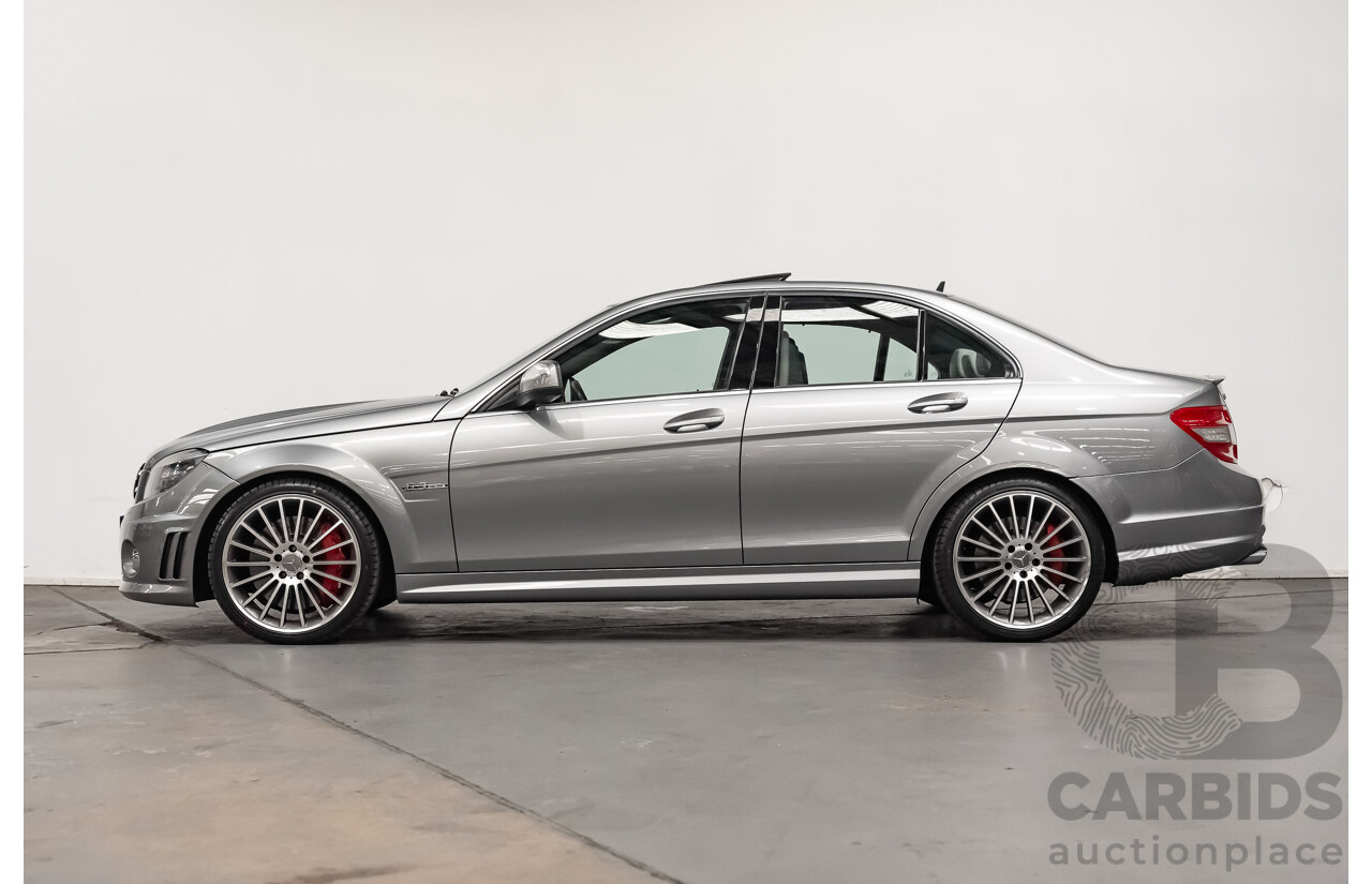 9/2008 Mercedes Benz C63 AMG W204 4d Sedan Palladium Silver Metallic V8 6.3L