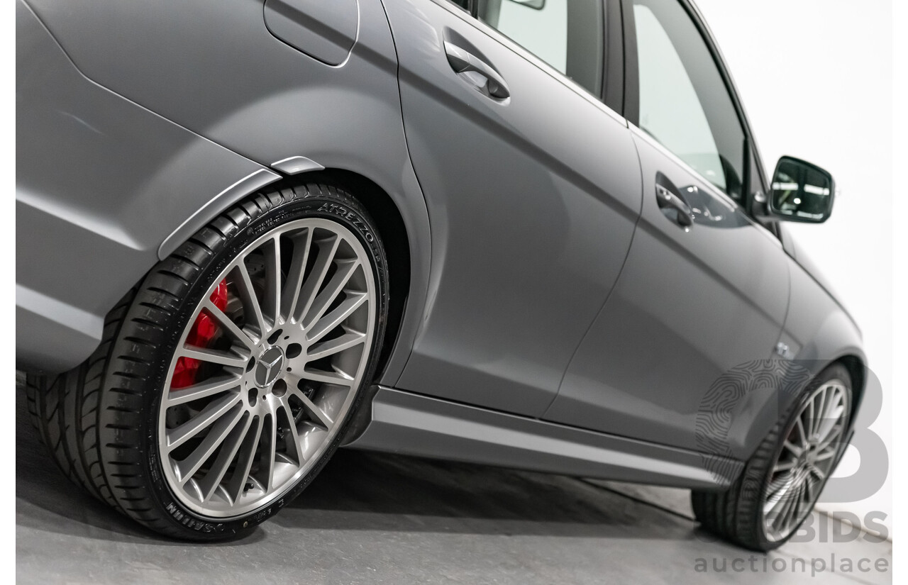 9/2008 Mercedes Benz C63 AMG W204 4d Sedan Palladium Silver Metallic V8 6.3L