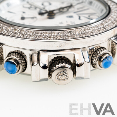 Lancaster Ladies Watch Model No. 0226G, with TDW 0.94ct Diamonds, as New