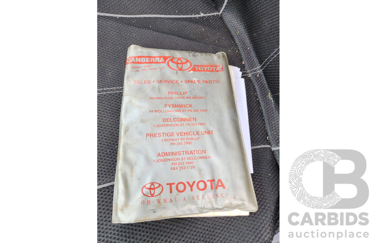 4/2003 Toyota Hilux SR5 (4x4) KZN165R Dual Cab P/Up White Turbo Diesel 3.0L