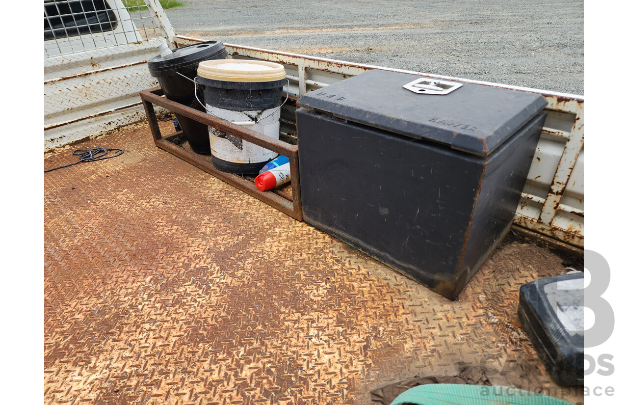 4/2007 Toyota Hilux Workmate TGN16R 07 UPGRADE C/Chas White 2.7L