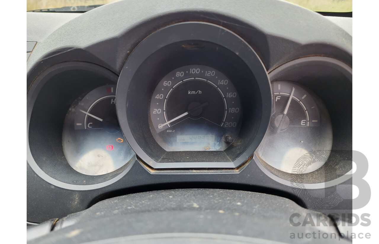 4/2007 Toyota Hilux Workmate TGN16R 07 UPGRADE C/Chas White 2.7L