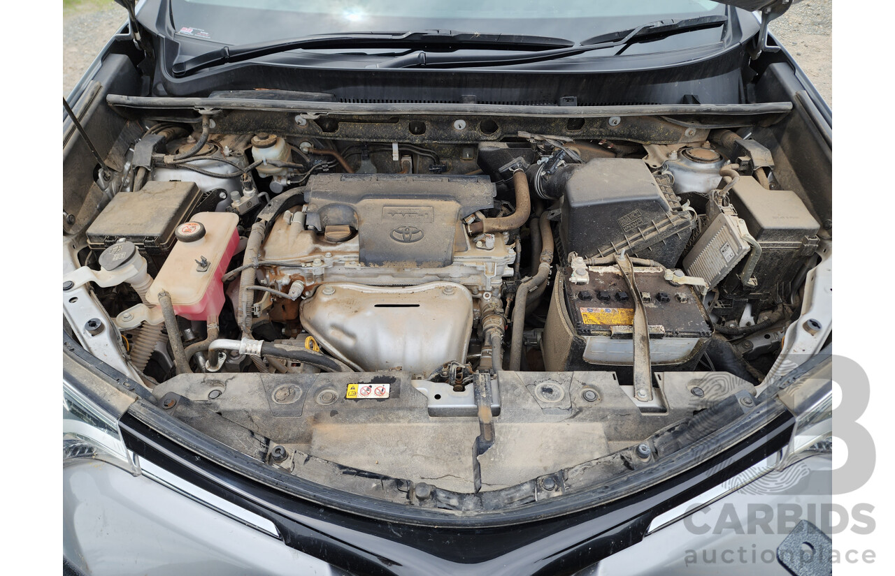 01/2019 Toyota RAV4 GXL (AWD) ASA44R 4d Wagon Silver Sky 2.5L