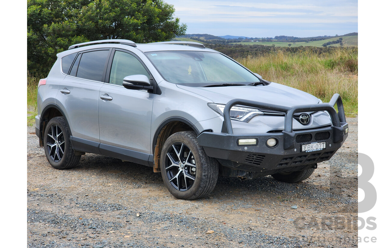 01/2019 Toyota RAV4 GXL (AWD) ASA44R 4d Wagon Silver Sky 2.5L