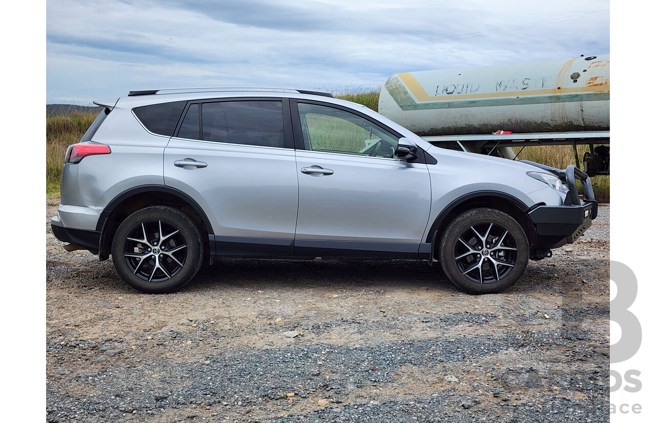 01/2019 Toyota RAV4 GXL (AWD) ASA44R 4d Wagon Silver Sky 2.5L