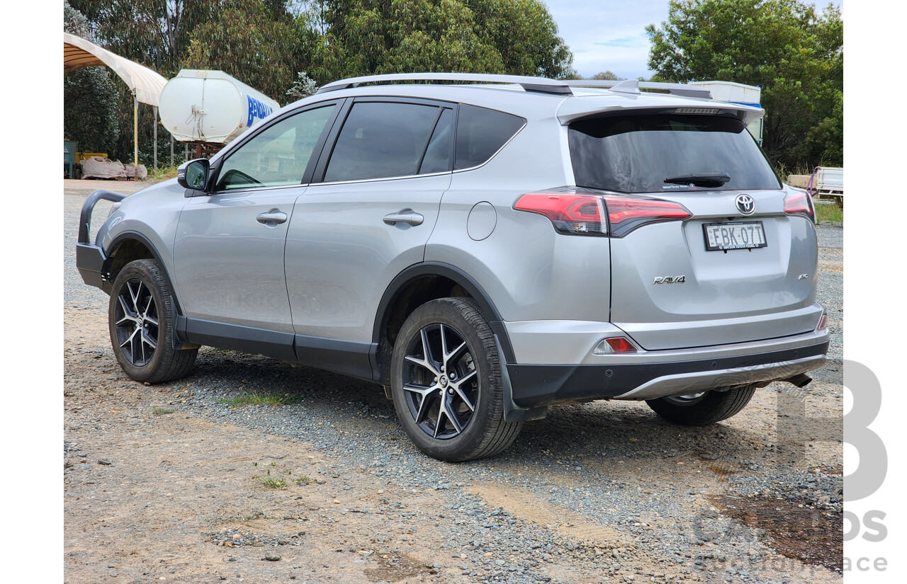 01/2019 Toyota RAV4 GXL (AWD) ASA44R 4d Wagon Silver Sky 2.5L