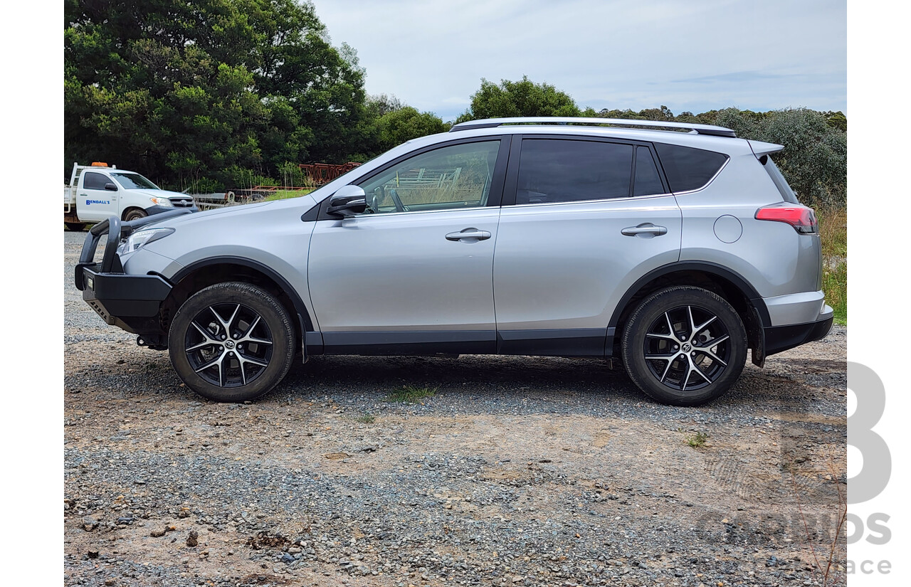 01/2019 Toyota RAV4 GXL (AWD) ASA44R 4d Wagon Silver Sky 2.5L