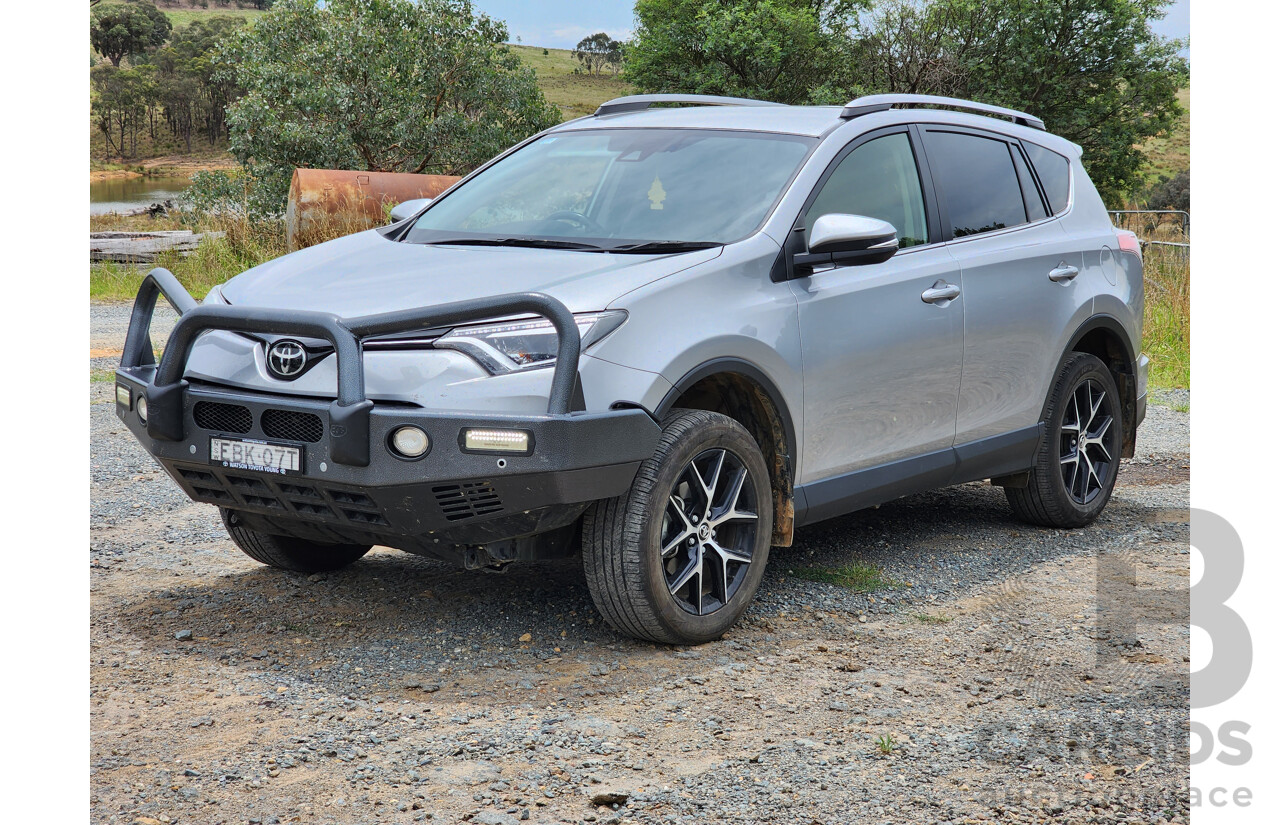 01/2019 Toyota RAV4 GXL (AWD) ASA44R 4d Wagon Silver Sky 2.5L