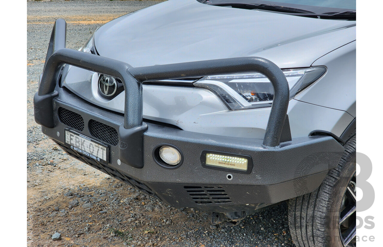 01/2019 Toyota RAV4 GXL (AWD) ASA44R 4d Wagon Silver Sky 2.5L