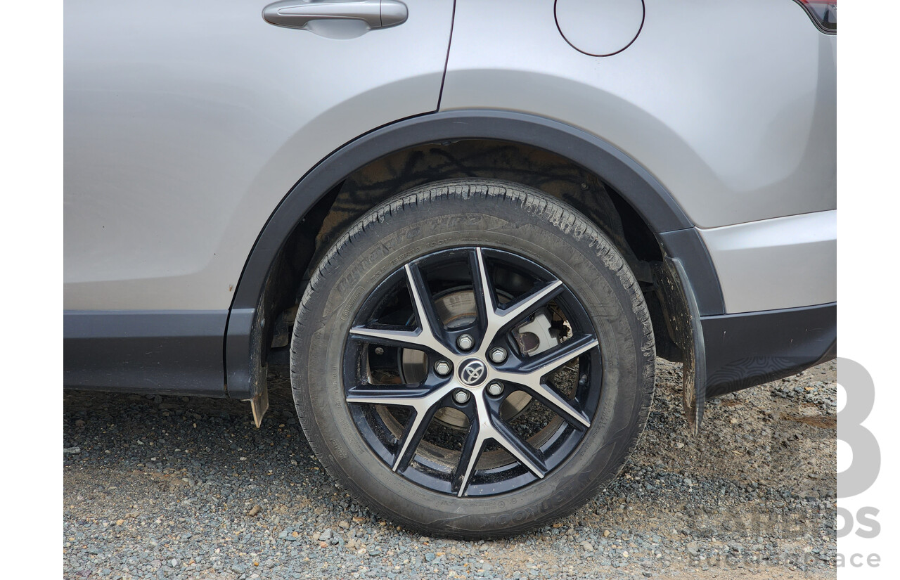 01/2019 Toyota RAV4 GXL (AWD) ASA44R 4d Wagon Silver Sky 2.5L