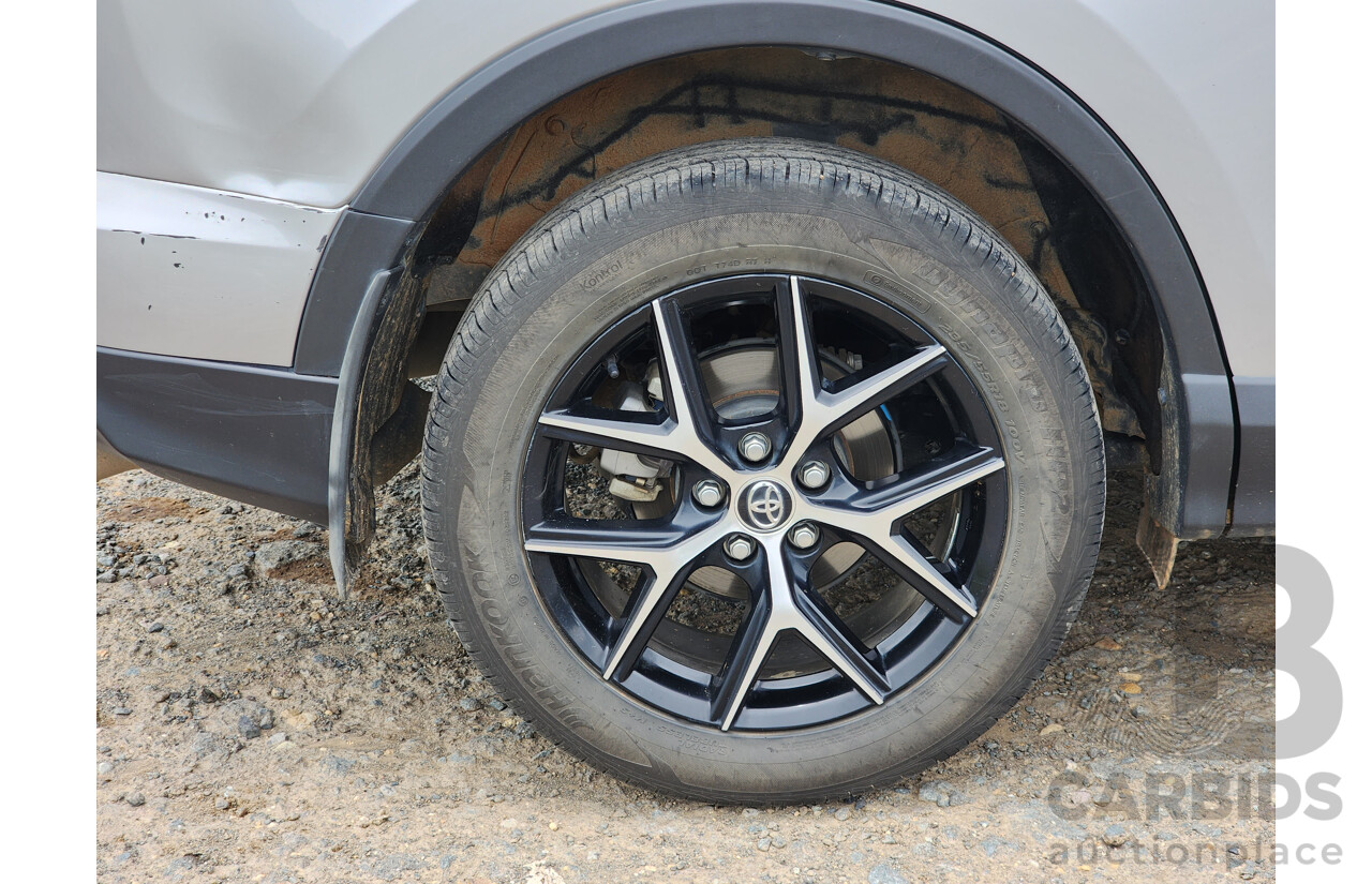 01/2019 Toyota RAV4 GXL (AWD) ASA44R 4d Wagon Silver Sky 2.5L