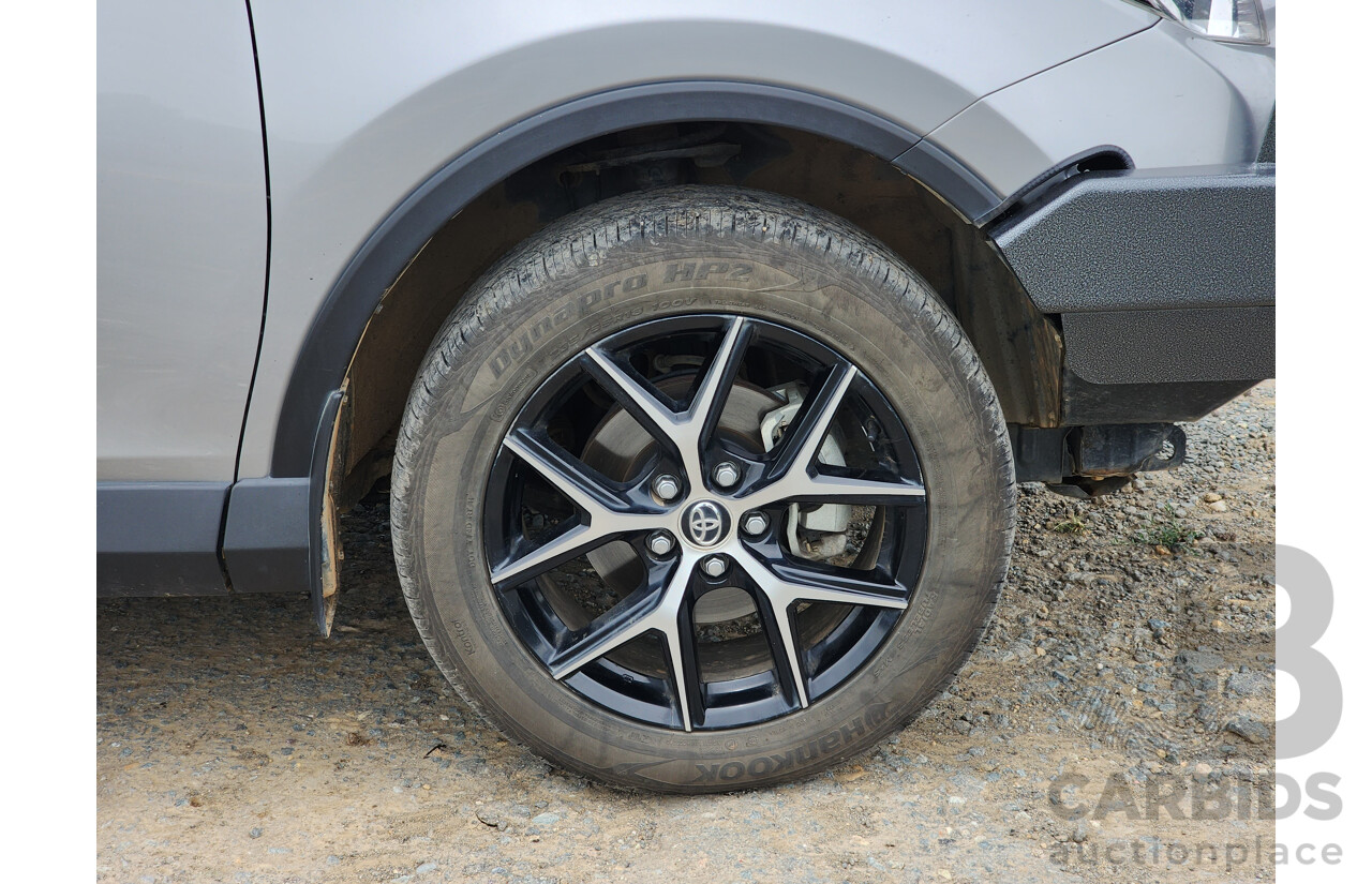 01/2019 Toyota RAV4 GXL (AWD) ASA44R 4d Wagon Silver Sky 2.5L