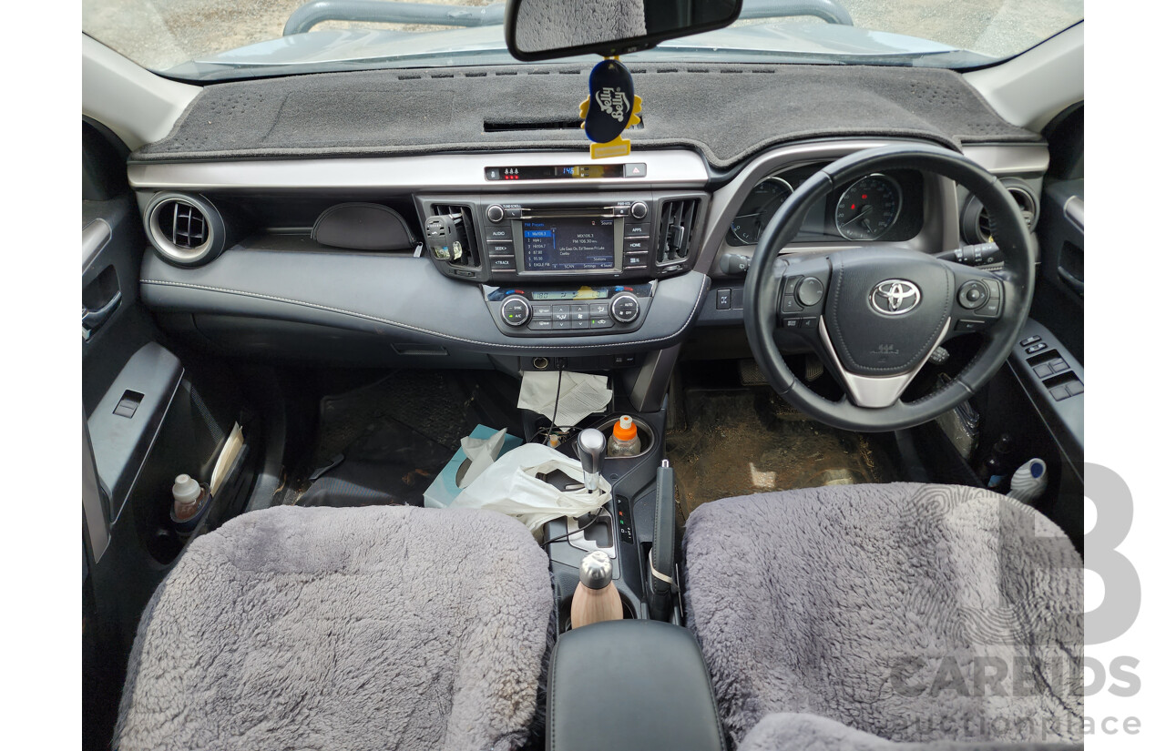 01/2019 Toyota RAV4 GXL (AWD) ASA44R 4d Wagon Silver Sky 2.5L