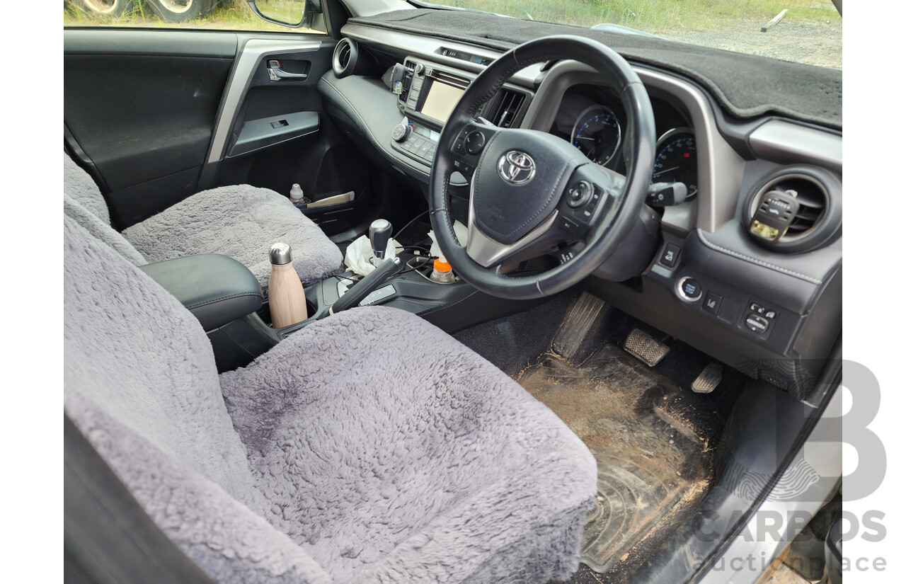 01/2019 Toyota RAV4 GXL (AWD) ASA44R 4d Wagon Silver Sky 2.5L