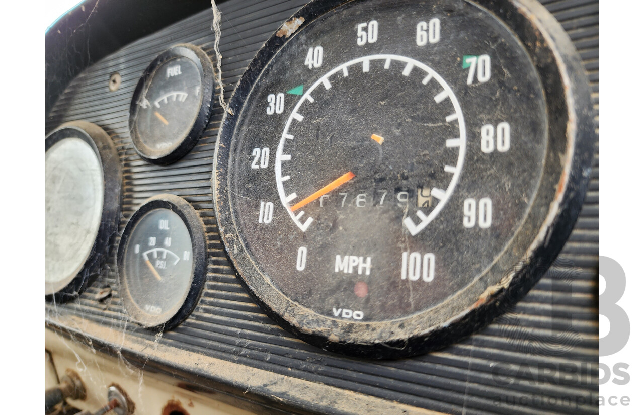 12/1970 International C1640 Tipper Truck 4x2 2d Single Cab Grey 282ci 6cyl Petrol