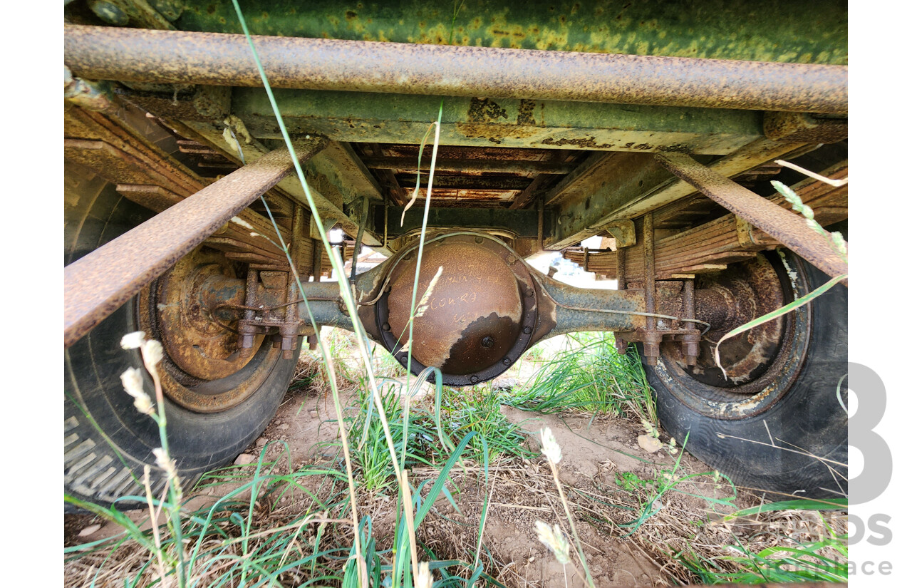 12/1970 International C1640 Tipper Truck 4x2 2d Single Cab Grey 282ci 6cyl Petrol