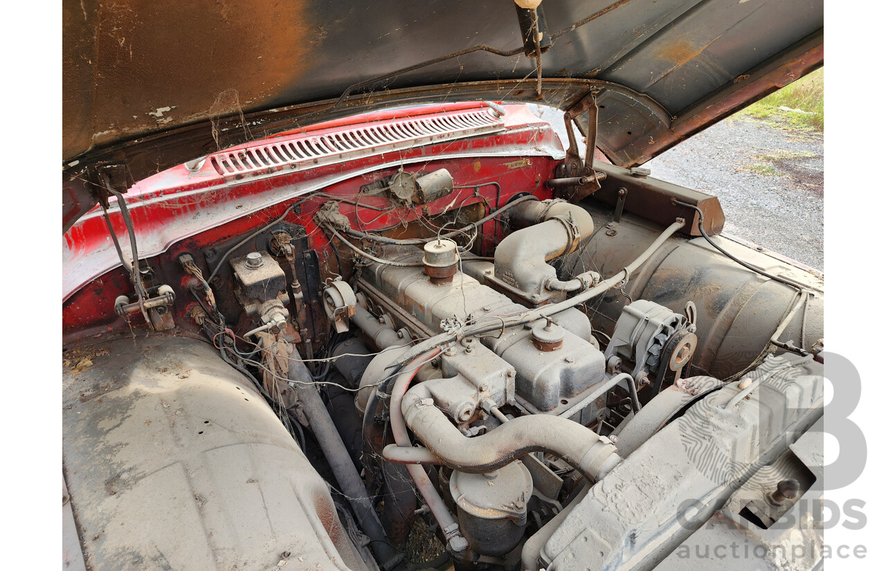 01/1968 International C1800 Series Prime Mover 4x2 2d Cab Chassis Red Inline Six