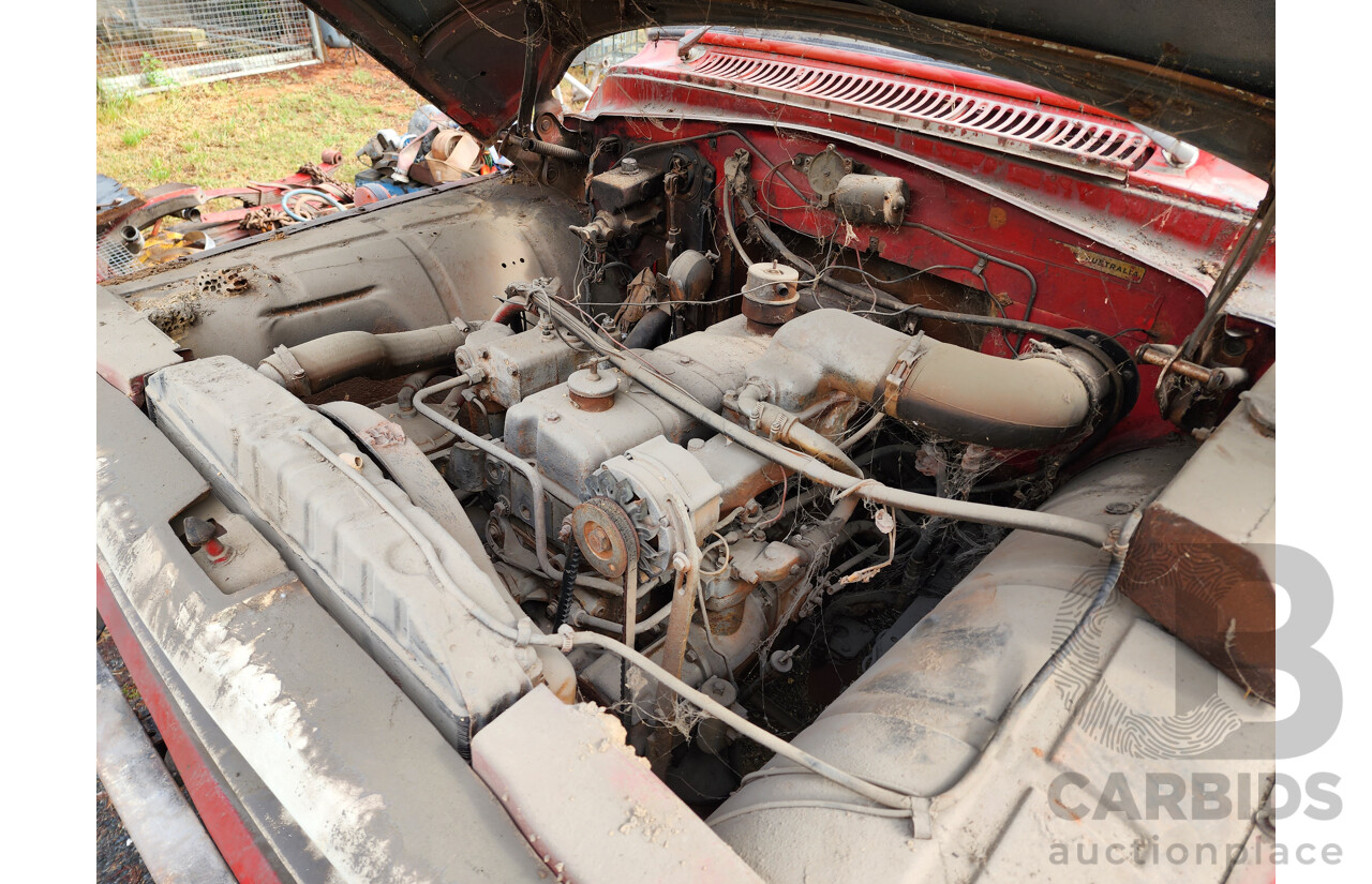 01/1968 International C1800 Series Prime Mover 4x2 2d Cab Chassis Red Inline Six