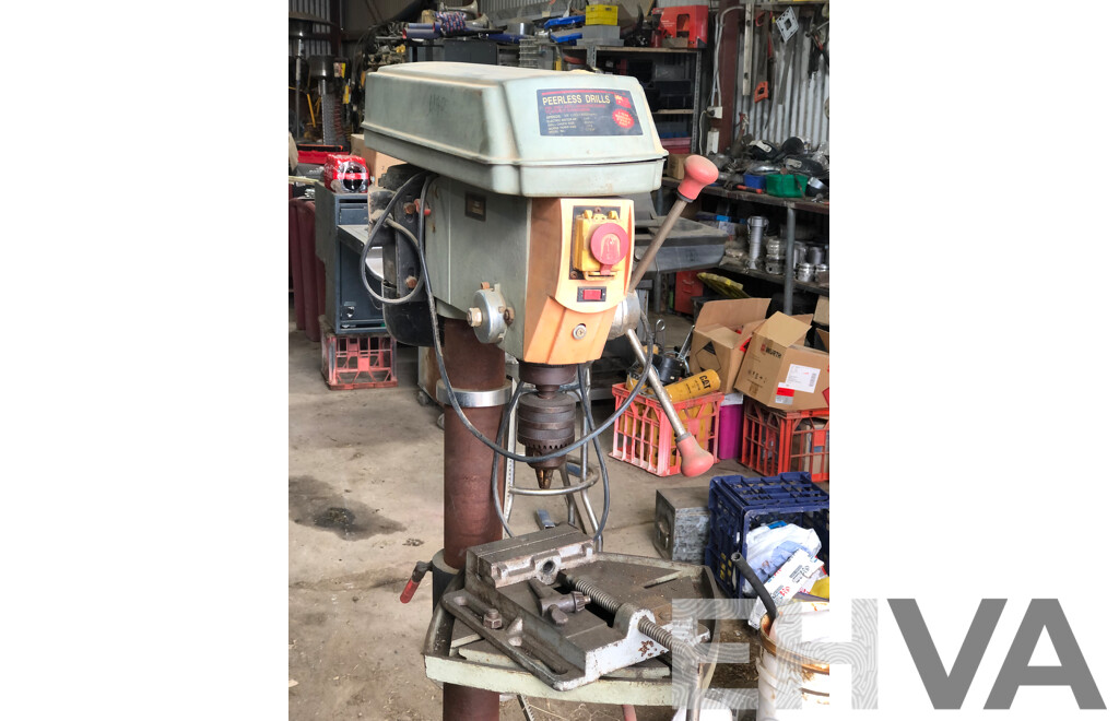 Vintage 1720F Peerless Drill Press - Lot 1520073 | EHVA