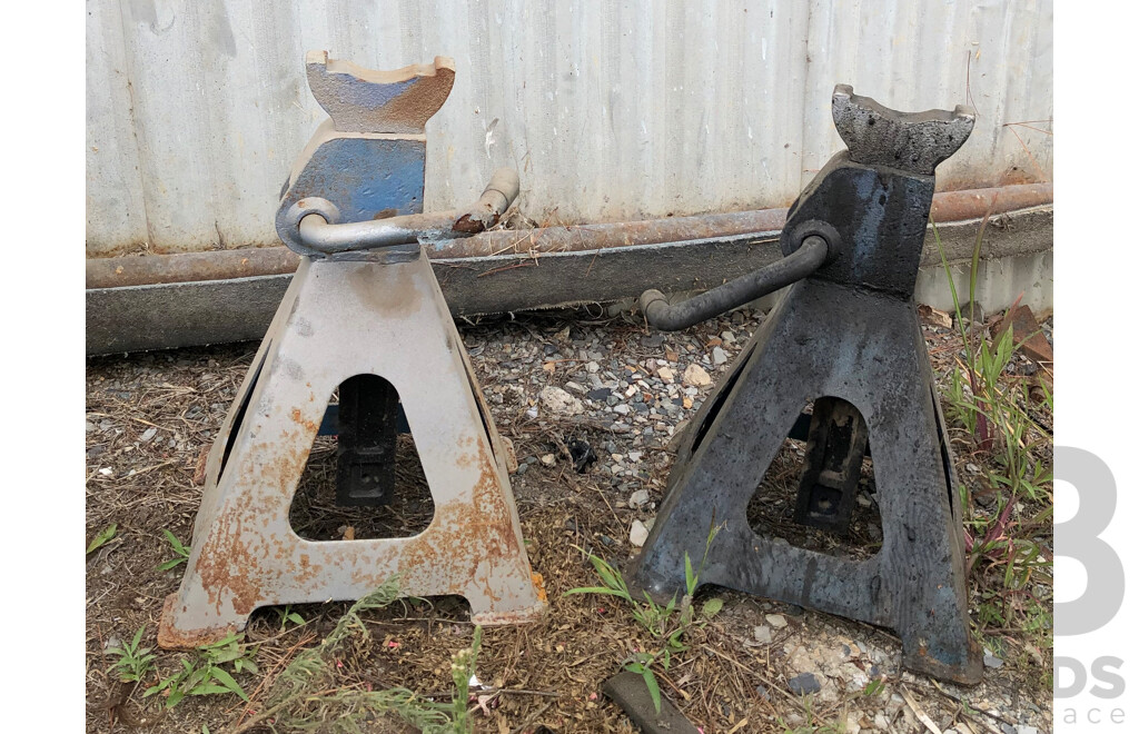 Pair of Vintage Jack Stands