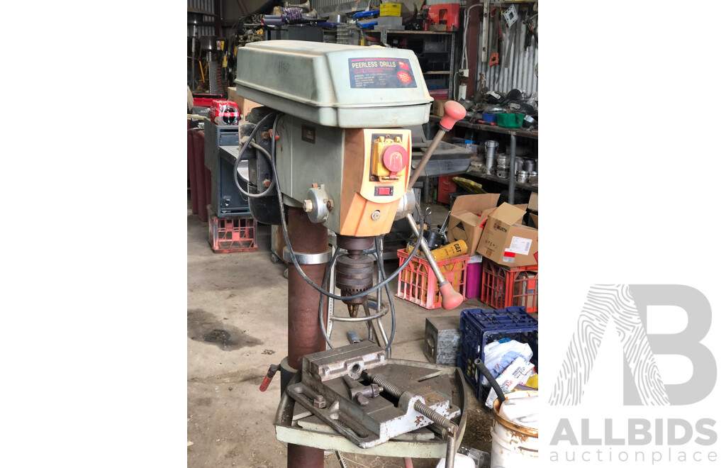 Vintage 1720F Peerless Drill Press