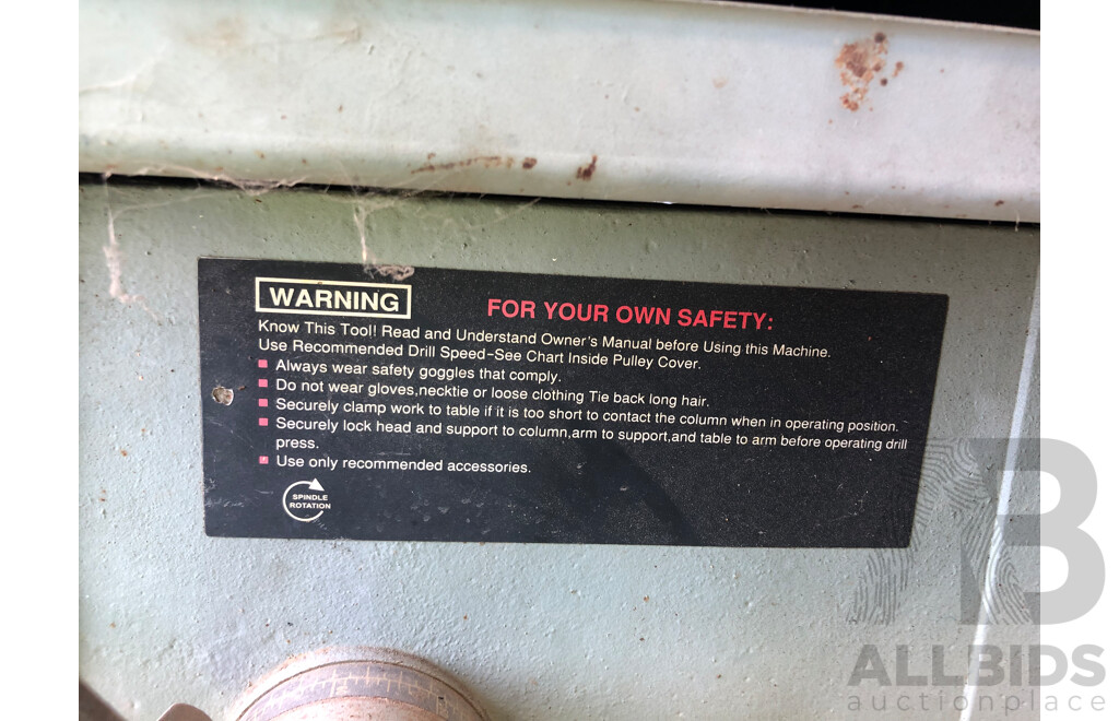 Vintage 1720F Peerless Drill Press