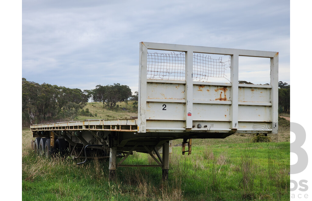 09/1994 Southern Cross Trailers Standard Extendable Triaxle 35t Table Top Semi Trailer