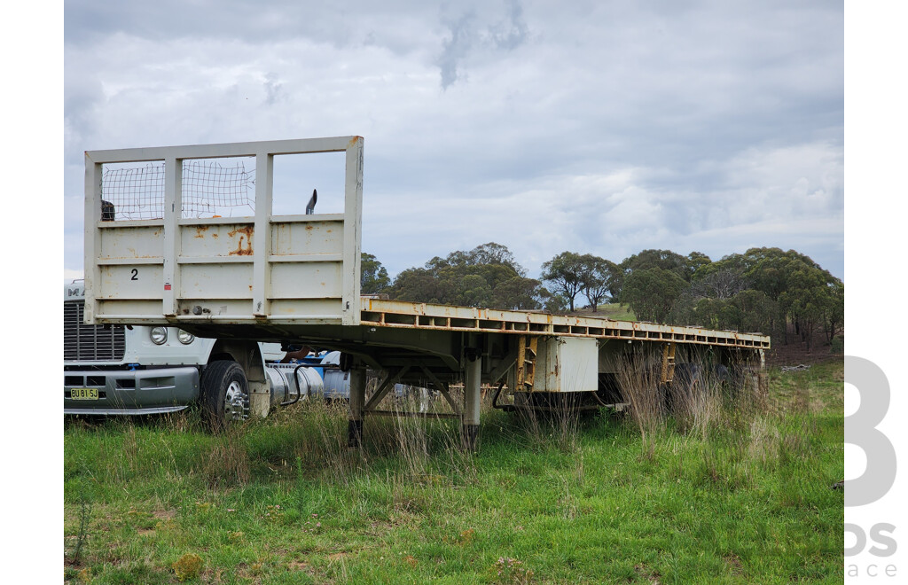 09/1994 Southern Cross Trailers Standard Extendable Triaxle 35t Table Top Semi Trailer