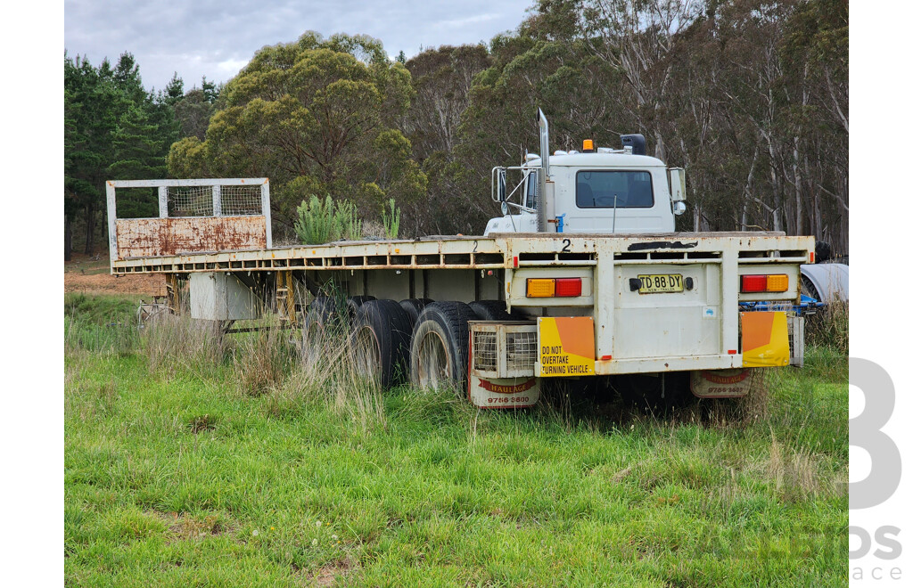 09/1994 Southern Cross Trailers Standard Extendable Triaxle 35t Table Top Semi Trailer