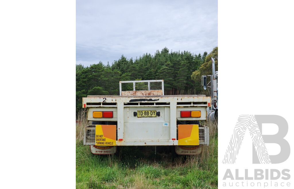 09/1994 Southern Cross Trailers Standard Extendable Triaxle 35t Table Top Semi Trailer