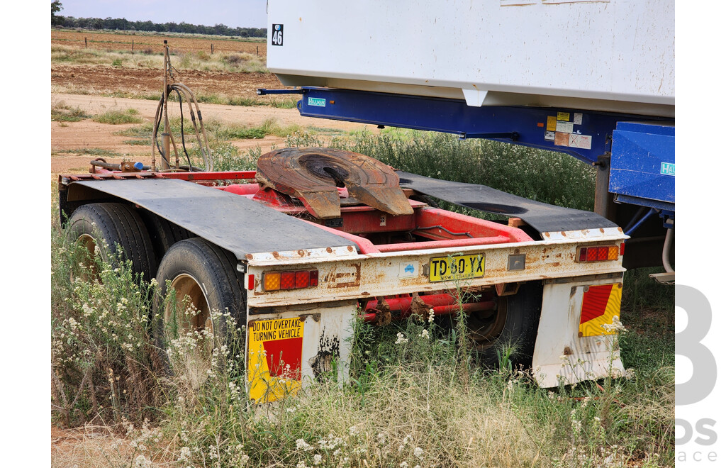 04/2011 Price Transport Equipment Dual Axle Bogie Wheel Dolly W Side Tipper Hydraulics