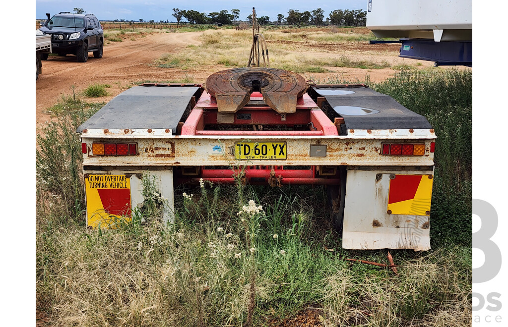 04/2011 Price Transport Equipment Dual Axle Bogie Wheel Dolly W Side Tipper Hydraulics