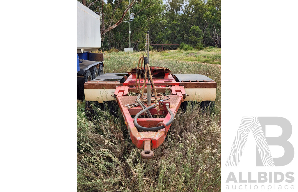 04/2011 Price Transport Equipment Dual Axle Bogie Wheel Dolly W Side Tipper Hydraulics