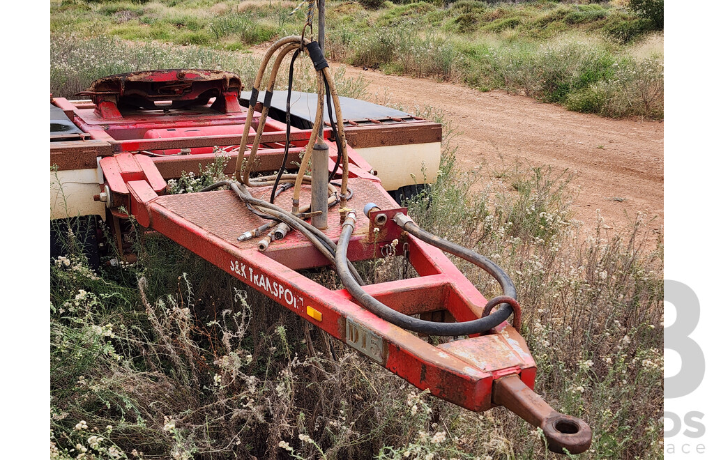 04/2011 Price Transport Equipment Dual Axle Bogie Wheel Dolly W Side Tipper Hydraulics
